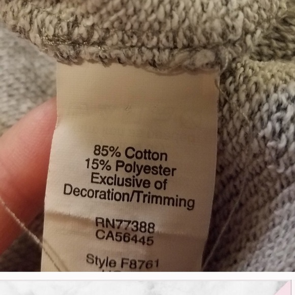 Madewell Mountain Graphic Crop Pop Over Sweater XS - Picture 7 of 7